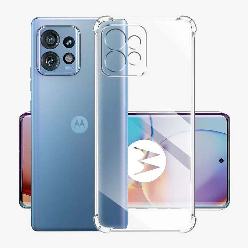 For Motorola Moto Edge 40 Pro Case For Mote Edge40 Edge40Pro Clear Soft Silicone TPU Protection Back Cover Coque Carcase Coques