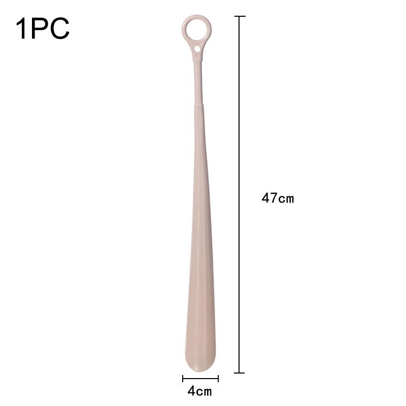 

1/2 шт. Пластиковий наддовгий ріжок для взуття Побутовий з довгою ручкою Підйомник Вагітна жінка Літні люди Ледачі люди Ріжки для взуття З вішалкою