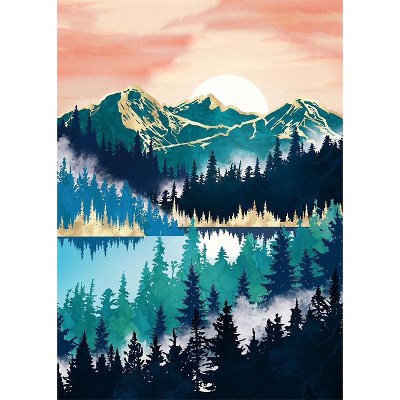 

DIY алмазная живопись абстрактный художник набор для вышивки крестом мозаика искусство алмазная живопись полный круг/квадратный алмаз украшение дома Square 50x70cm