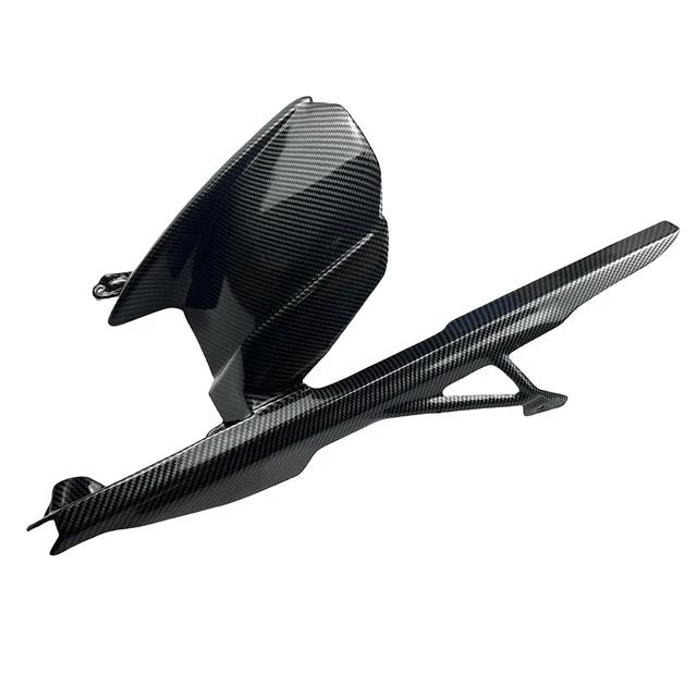 For BMW S1000RR M1000RR S1000R 2019-2023 21 22 ABS Carbon Fiber Rear Mudguard Chain Cover Splash Guard Fairing Motorcycle Parts ABS carbon