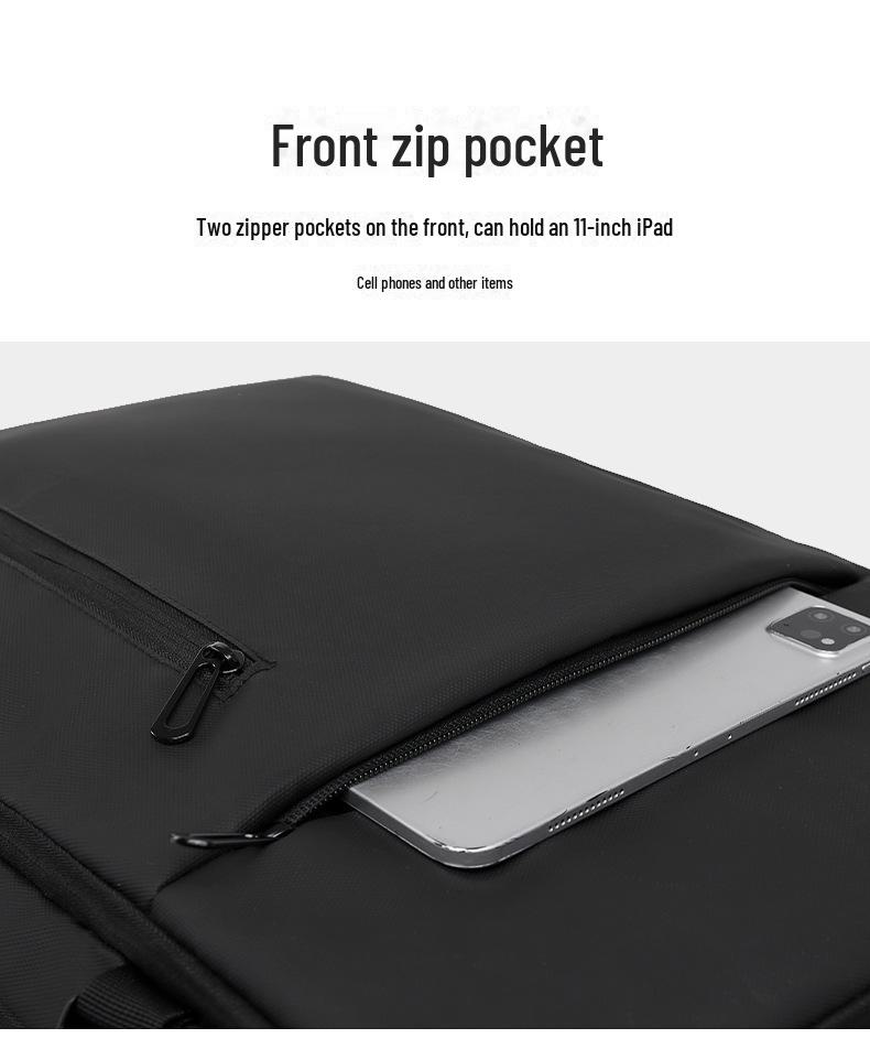 Large Capacity Multifunctional Laptop Backpack with USB Port - Unisex Travel and School Bag