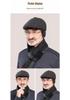 Men's Autumn/Winter Thick Duckbill Cap with Ear Protection - Middle-Aged and Senior Outdoor Cotton Hat