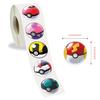 500PCS Cartoon Animation Pokémon Elf Ball Stickers Roll Tape Handbook DIY Decorative Sealing Stickers Waterproof Cup Toys