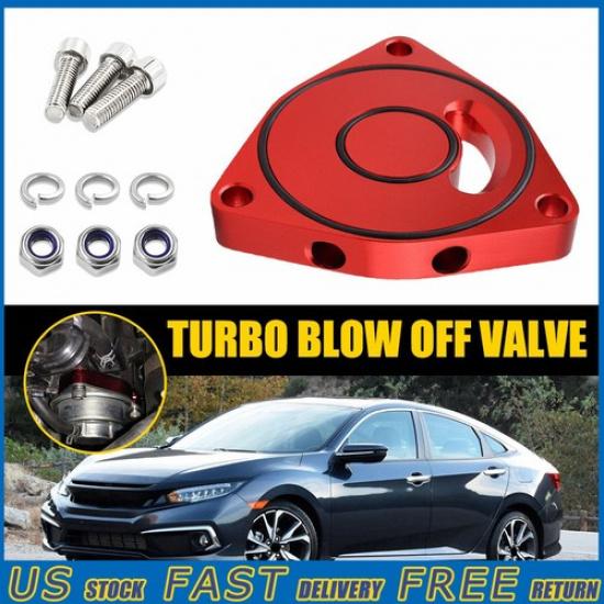 

Fit 15-21 Civic Honda Turbo Blow Off Valve Plate Spacer BOV 1.5T Coupe Billet US