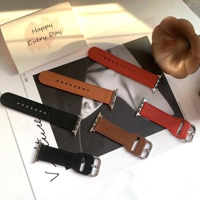 Watch Strap for Apple Watch- Genuine Leather Watch Band for iWatch 10/9/8/7/6/5/4/3/2/1/SE/ULTRA 49mm 45mm 44mm 42mm 40mm 38mm