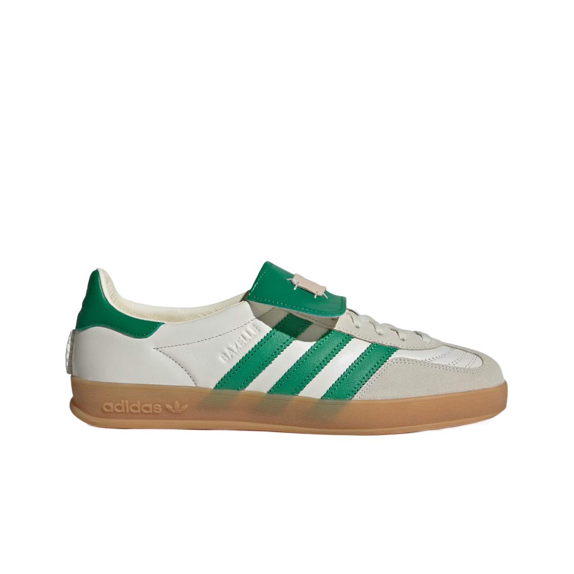 

Adidas x Foot Industry Gazelle Indoor Off White Green ID3518 Мужские кроссовки