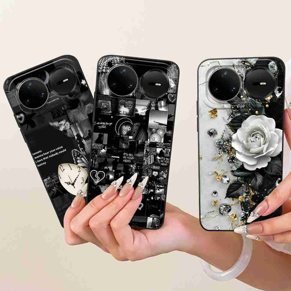 For Huawei nova 15 Pro 5G KLE-AL00U Case Silicone Back Cover For Huawei Nova 15Pro 5G 6.84" Colorful Butterfly Flowers Bumper