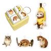 Sound Button Keychain Stress Relief Voice Toy Keyboard Fidget Keychain Stress Relief Clicker Toy Keycap Button Kids Adult Gift