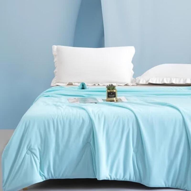 Violet Jacquard Ice Silk Summer Quilt