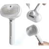 Susu & Wuwu Spray Cat Brush for Shedding - Water Brush for Cats and Dogs - Pet Hair Removal Comb with Water Tank and Release Button - White