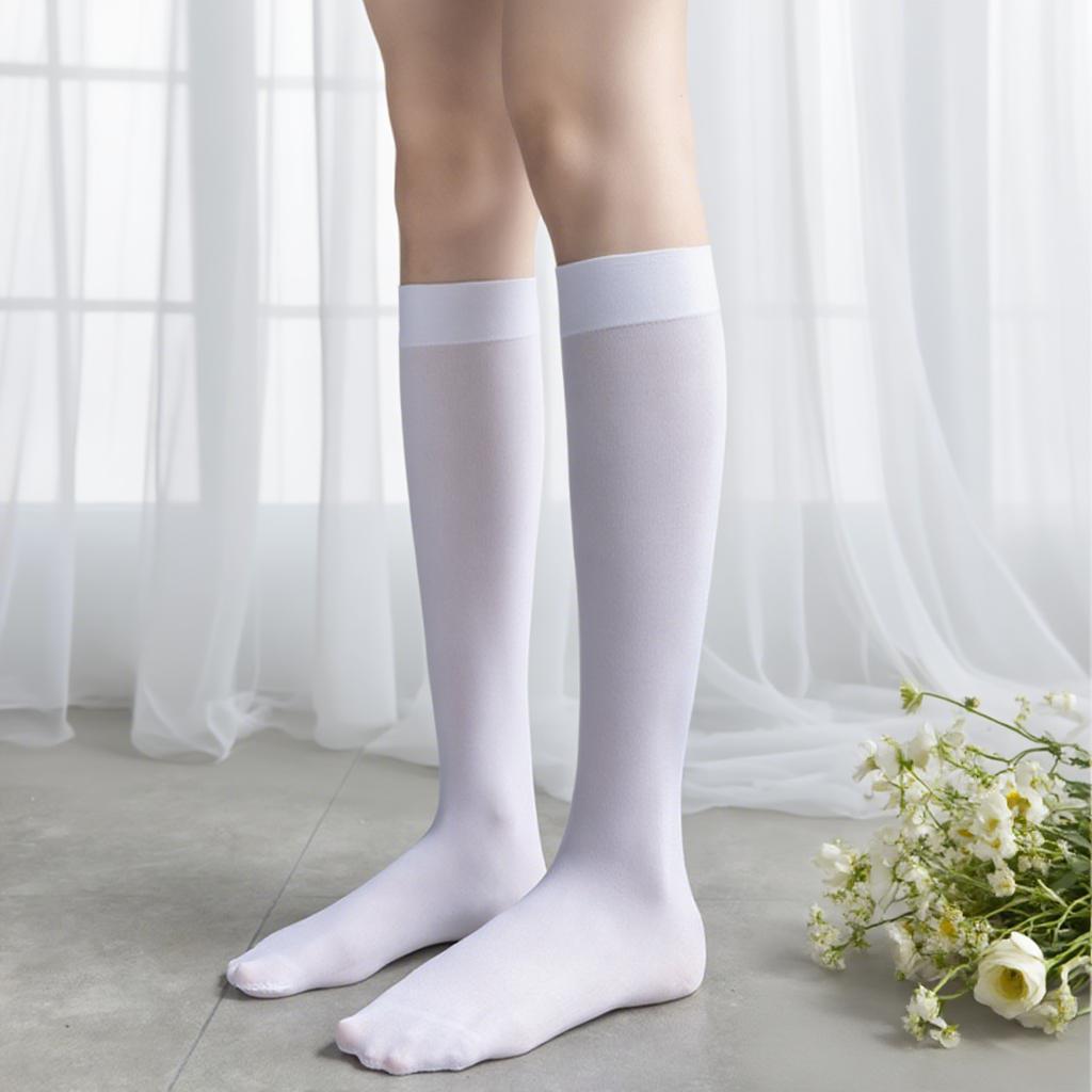 Women's Matte Bow Over-the-Knee Bavarian Festival Socks
