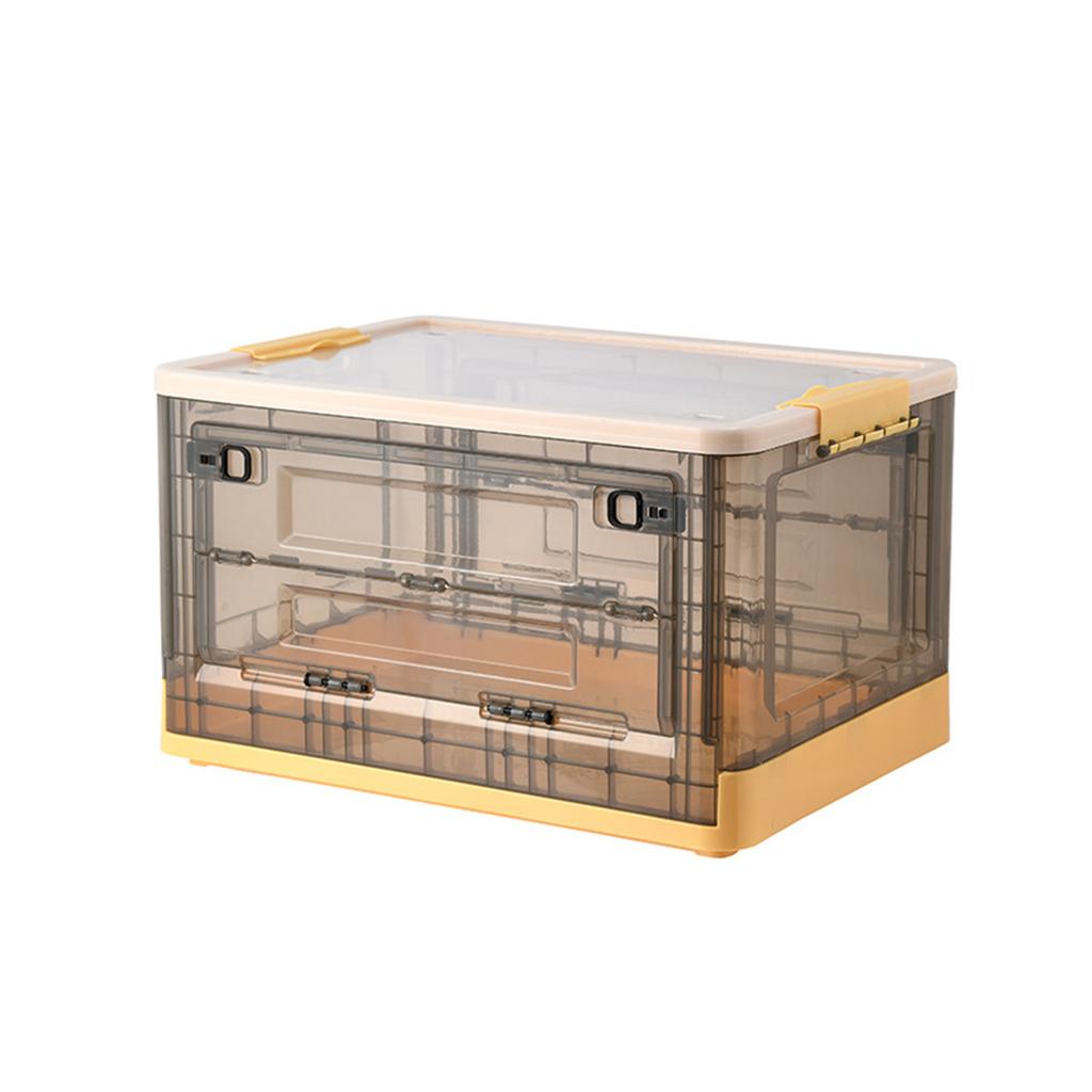 Multi-purpose Folding Storage Box Double Door Large-capacity Packing Toys Clothes Books Organizer With Cover