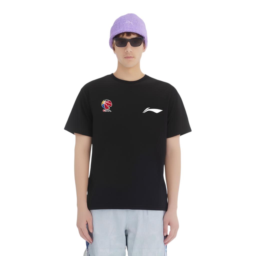 Li Ning Short Sleeved T Shirts Unisex Black AHSVE61-1