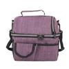 Insulated Lunch Bag Oxford Cloth Large Capacity Leakproof Dual Layer Picnic Bag for Work Office