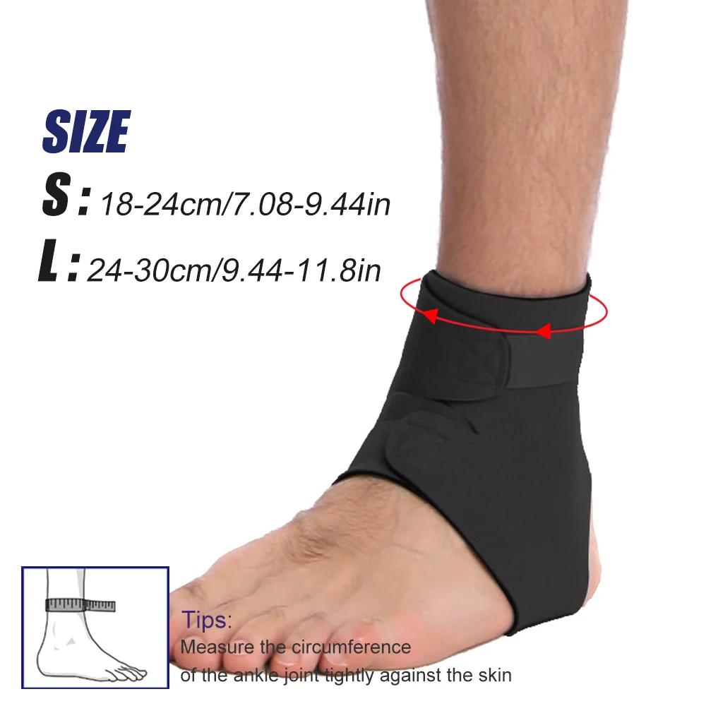 Adjustable Ankle Brace for Women and Men-Ankle Support Brace for Sprained Ankle,Plantar Fasciitis-Compression Ankle Wrap