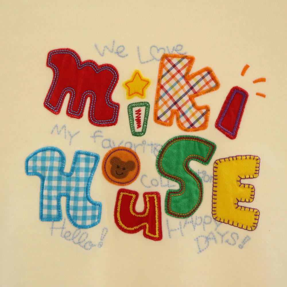 mikihouse made in Japan Long sleeve sweat trainer LM Yellow Men's Used