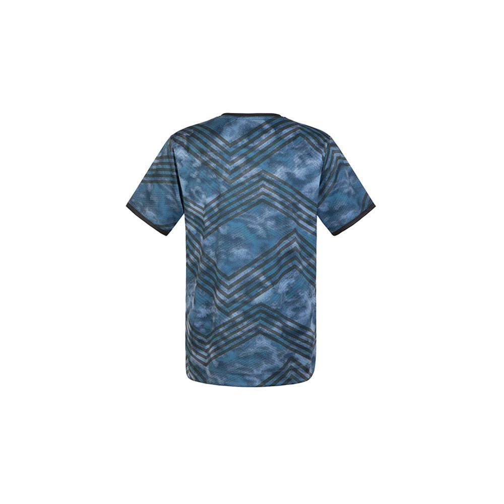 Under Armour Training Round Neck Straight Short Sleeve Printed T-Shirt Unisex Tops Blue 23500503-343