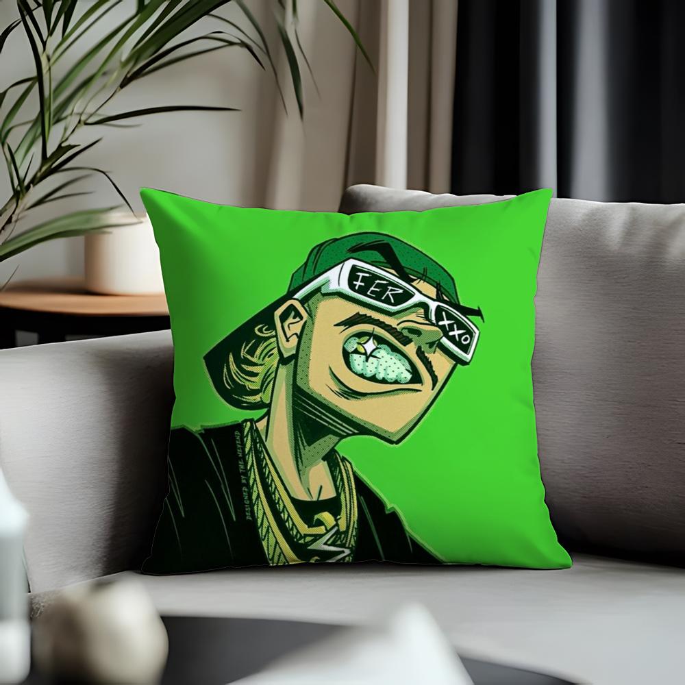 Trending Ffeidiou Cushion Cover Antidustmite Pillowcase Invisible Zipper Silky Short Plush Sofa Cushion Cover
