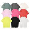 Men's Solid-Color Round-Neck Short-Sleeve T-Shirt Casual Loose-Fit Top Base Layer