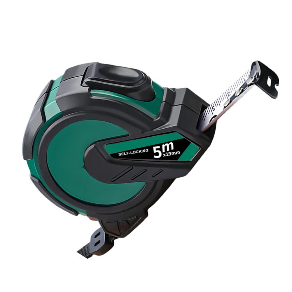 

Compact Rubber Coated Steel Tape for Precise Measurements with Clear Scale and Hanging Loop ABS Housing 7m 25mm