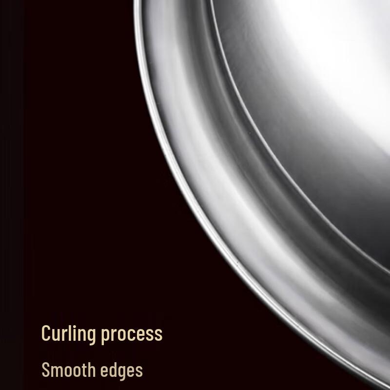 Huabeishi Thickened Stainless Steel Round Mixing Bowl