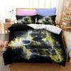 Popular Anime Dragon Ball Super Saiyan Son Goku Duvet Cover Bedding Set Double Twin For Kids Boys Bedclothes Quilt Cover Gi