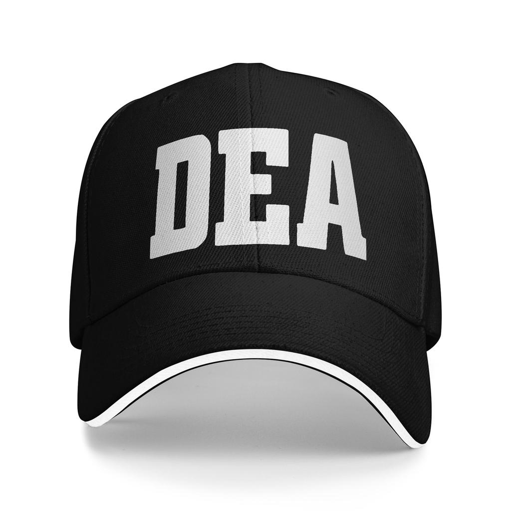 Berretto da Baseball DEA Agente Speciale Cappellini Hip Hop Sandwich Unisex Regolabile Cappellino da Sole Allenamenti