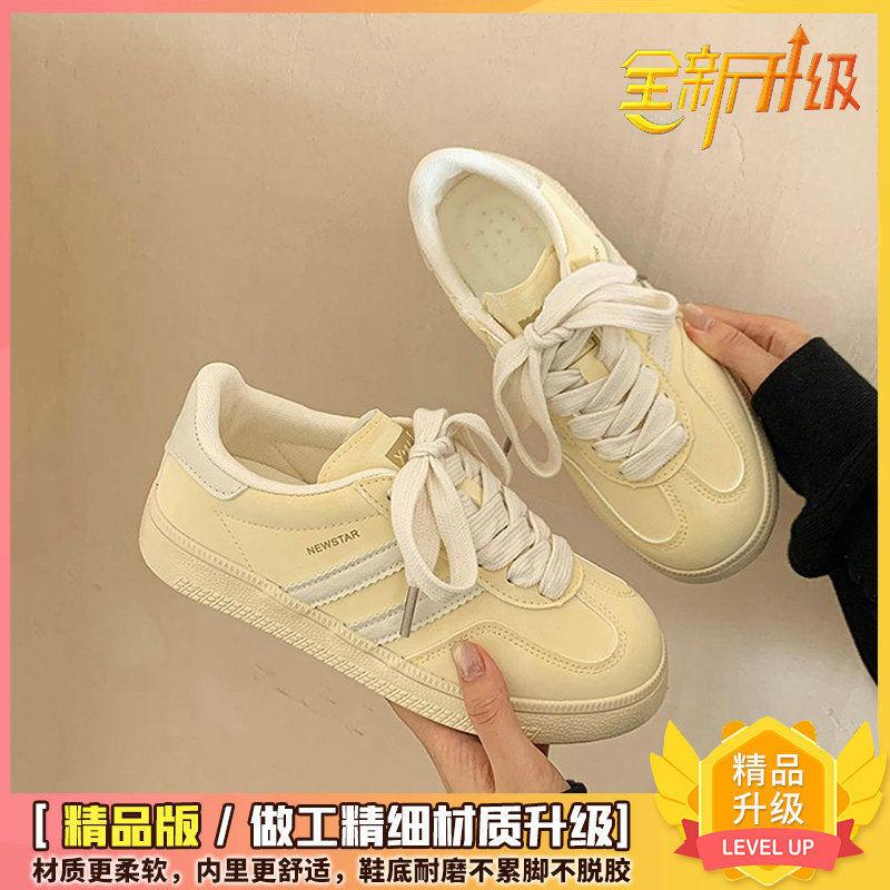 Retro women's autumn new little white shoes female student sports and leisure shoes board shoes