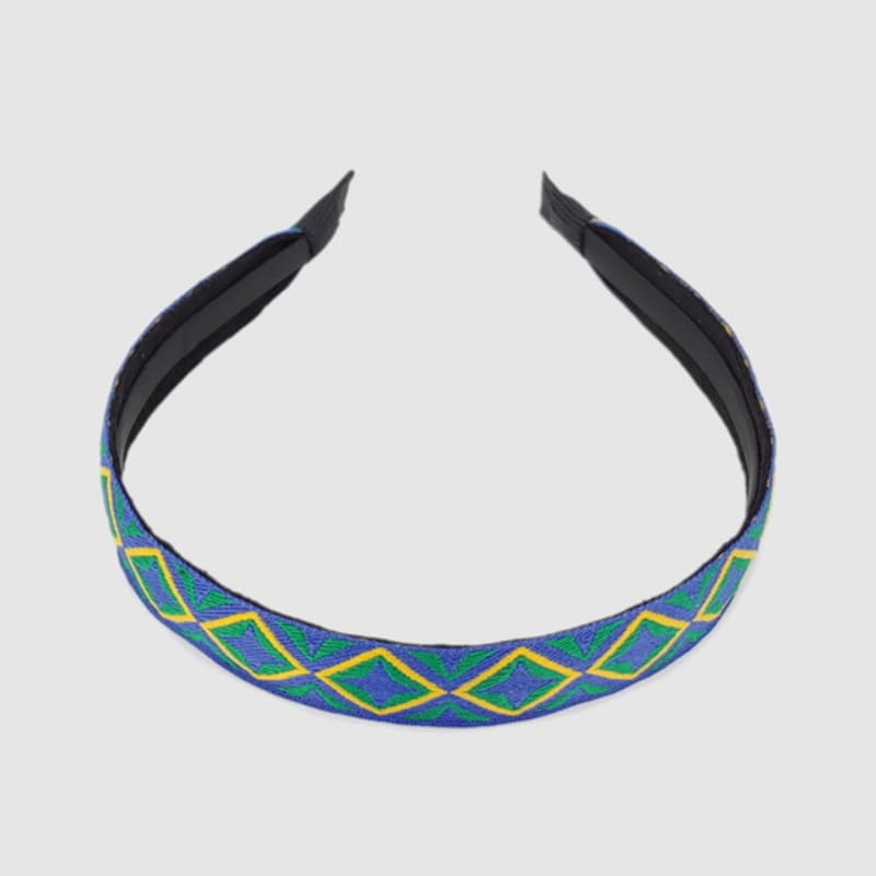 LALA Afrikanisches Muster Haarband-GRÜN