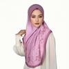 Malaysia Women Print Hijabs Shawl Arab Head Wrap Bonnet Long Scarf Scarves