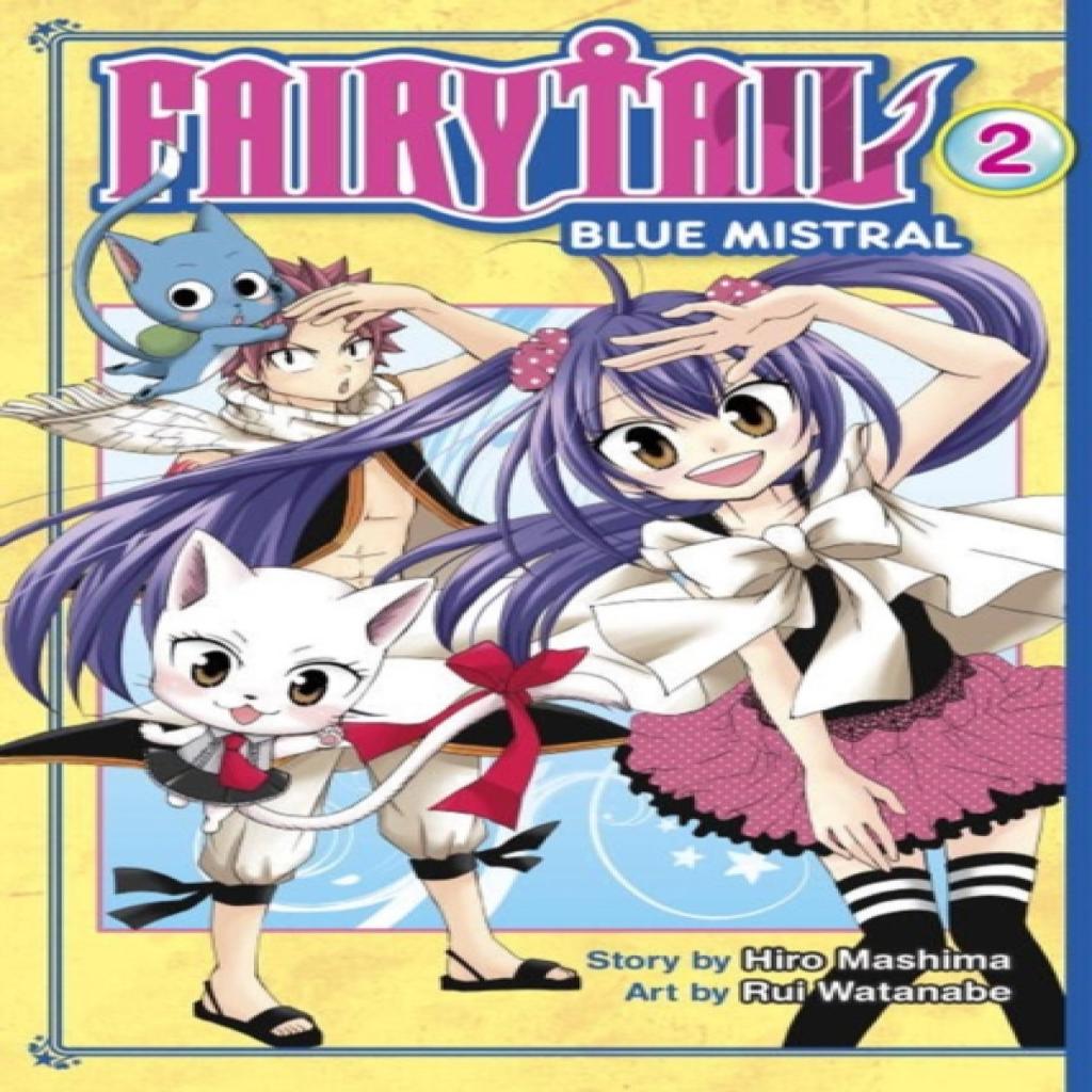 Fairy Tail Blue Mistral 2 by Rui Watanabe Paperback Book 9781632362759