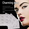 100er-Pack Augen-Make-up-Schablonen-Sticker: Europäischer & Amerikanischer Stil für Lidschatten & Eyeliner