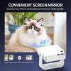 Upgraded HD Mini Projector with 230 ANSI, Android OS, Smart Gimbal Speaker, WiFi