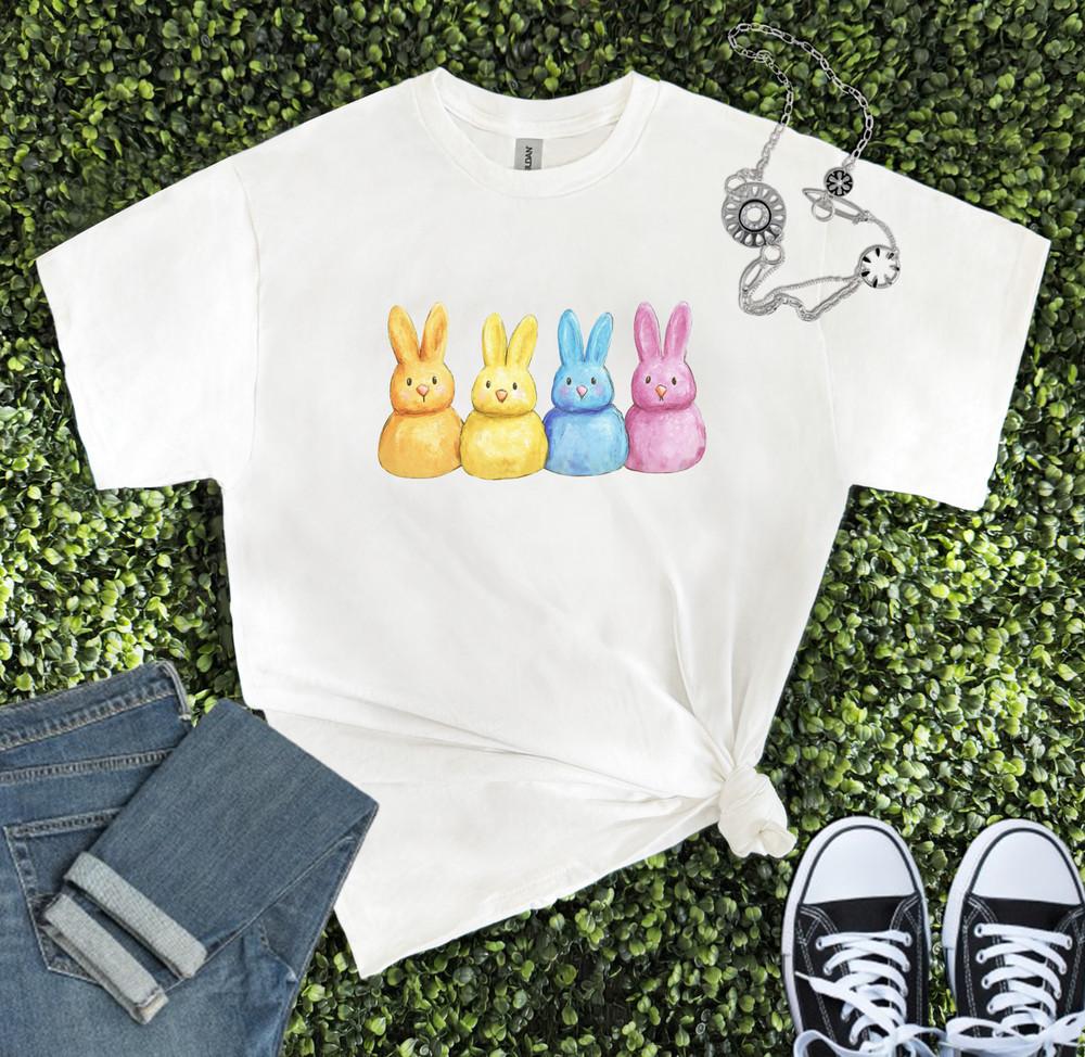 Easter Bunny Women, Men Graphic Easter Unisex T-Shirt Cute Tee Adult T-Shirt Unisex T-Shirt XXL