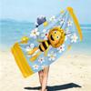 1 Stück Bienen Garten Strandtuch Mikrofaser Strandtuch Dünn Saugfähig Für Strand Schwimmen Yoga Bad Sport 09174