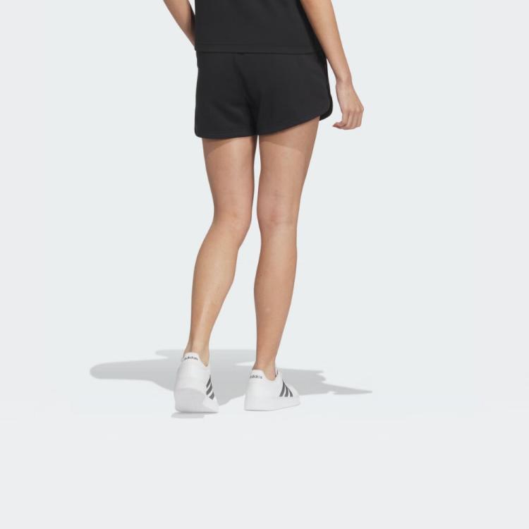 Adidas Breathable Running Training Five-Point Casual Shorts Women Shorts Black JE3577