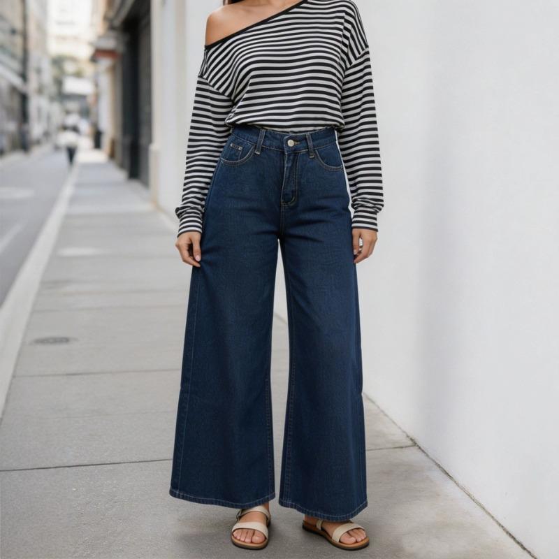 Women S Vintage Casual Straight Leg Slim Fit Jeans S