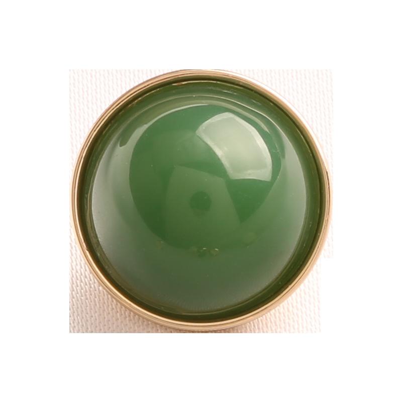 10 Stück Imitations-Jade-Knöpfe Chinesischer Stil Kleidung Jacke Hochwertige Knopf-Accessoires Chinesisches Cheongsam Hemd Strickjacke Pullover Knöpfe