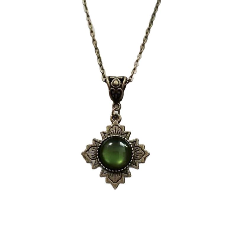 Trendy Gothic Punk Hip Hop Necklace, Personality Charm Pendant, Versatile Fashion Jewelry for Men and Women Gift