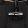 Longchamp Le Roseau Bamboo Buckle Textured Open Top Tote Bag Women Tote Black 10228HPN001