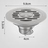 Household Round Floor Drain Core Anti-Odour Sealing Stopper Anti-Backflow Drainage Replacement for Balcony Bathroom Laundry Sink