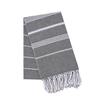 Turkish Bath Towel: Striped Beach Shawl with Tassels