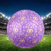 Labubu Print Size 5 Soccer Ball, PU Wear Resistant Football for Match Training and Daily Practice, Birthday Gift for Soccer Fans