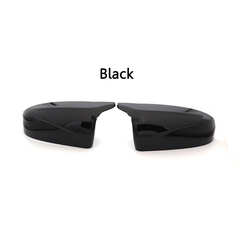 

Carbon Fiber/ABS Mirror Cover X5 X6 Car Side Rearview Mirror Cap Cover Shell Replacement For BMW X5 X6 E70 E71 2008-2013 чорний