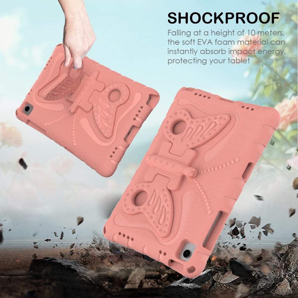 NEW EVA Kids Butterfly Stand Case For Samsung Tab A11+A9+Plus 11"SM-X210 X216B Tablet Cover Tab A11/A9 8.7"X110/X115 Funda+Strap