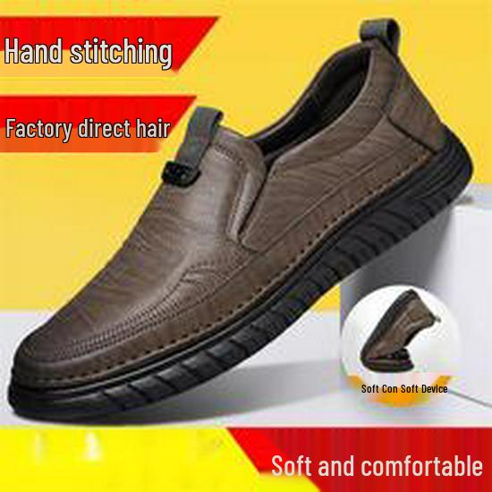 2023 Men's Versatile Spring Brogue Shoes - Casual & Business Leather Wedding Footwear