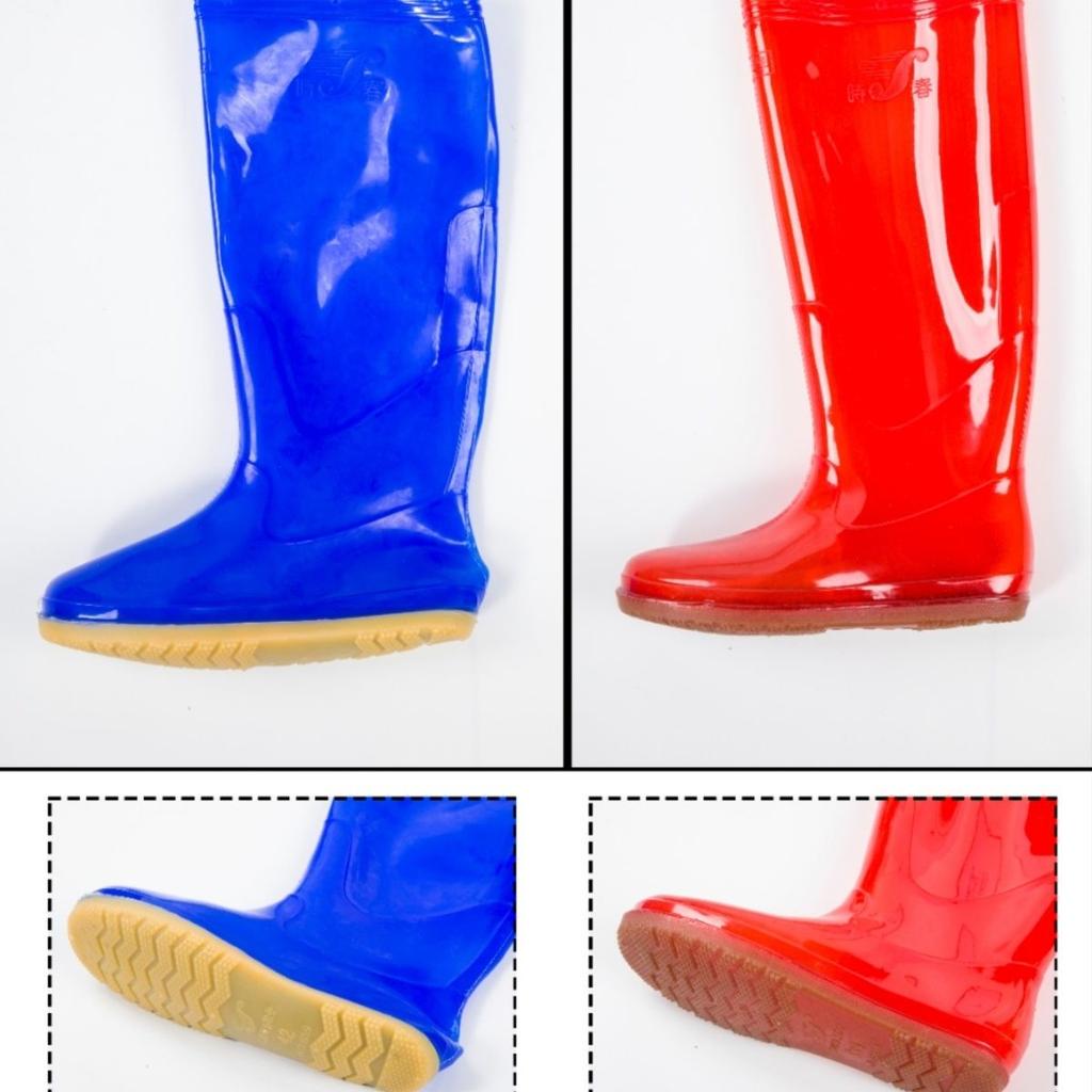 Rice Planting Shoes, Unisex Rubber-Soled Anti-Slip Odor-Resistant Soft-Sole Lace-Up Wading Boots, Sock-Style Fishing Waders