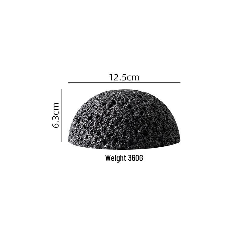 

Specialty Meteorite Ball Plate - Japanese Style Creative Tableware with Dry Ice Effect