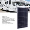 200W Solar Panel Kit Aluminum Frame Solar Charger Controller Kit for Off Grid Applications RV Travel