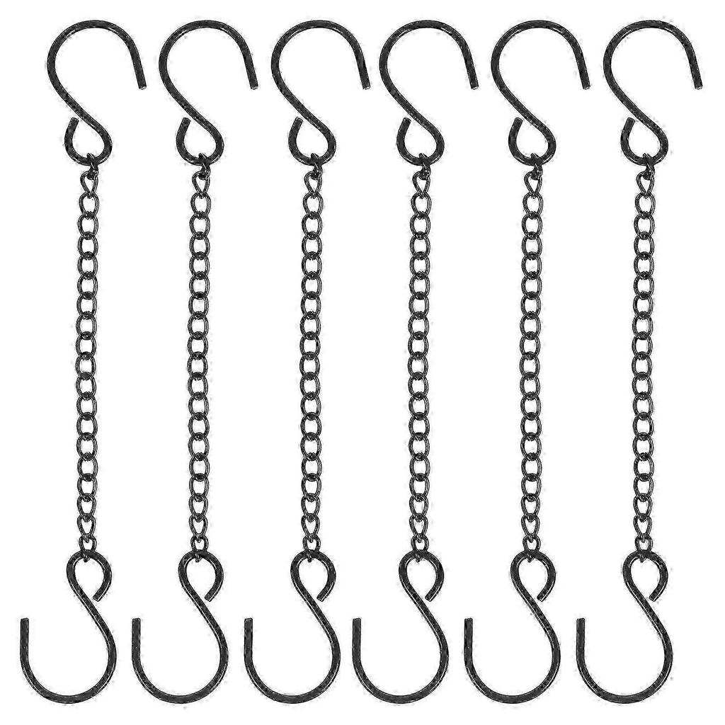 2026 Best!! Metal Hanging Chain With Hooks For Plants Lanterns Signs Residential Commercial Users 6Set